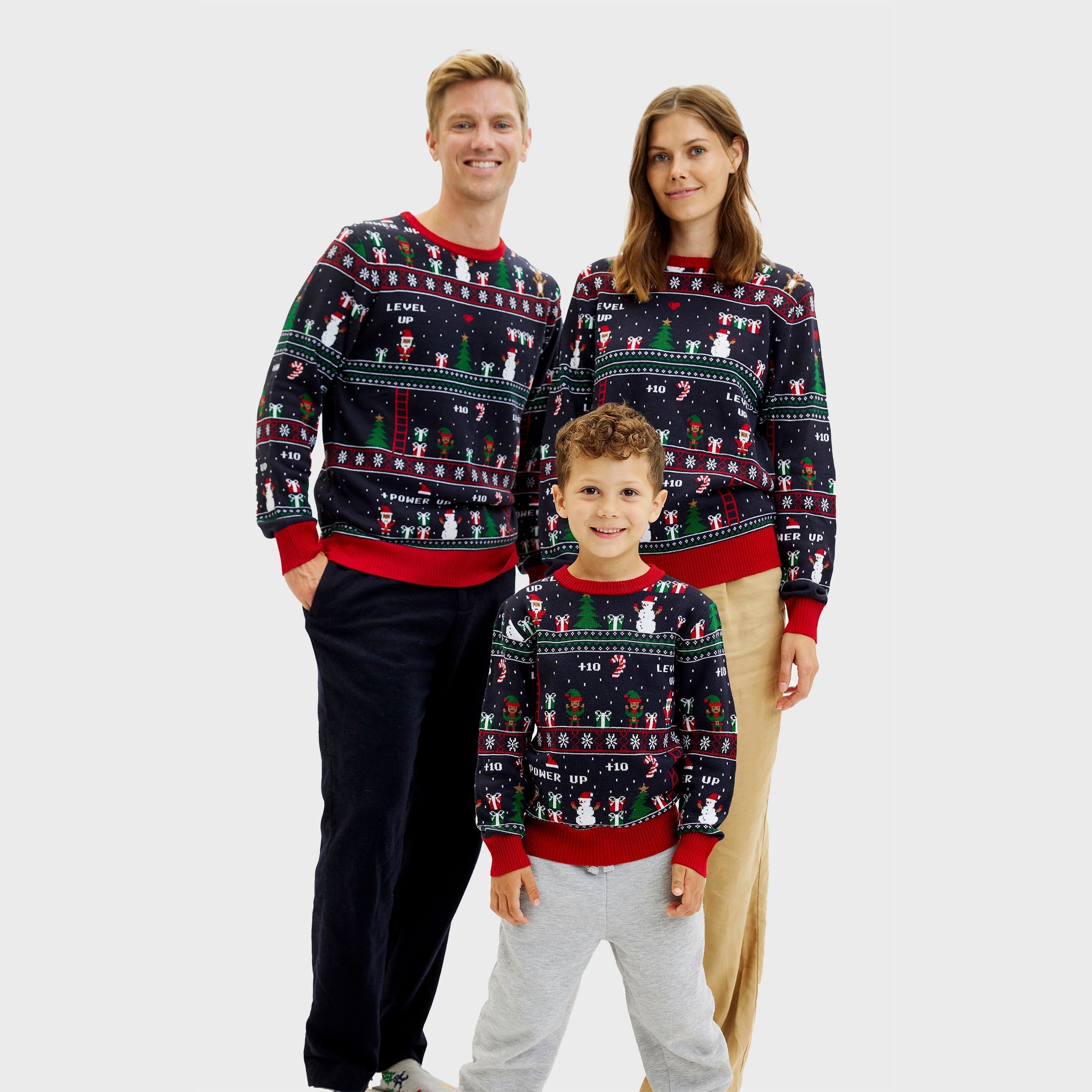 Vintage gamer Weihnachtspullover - Herren